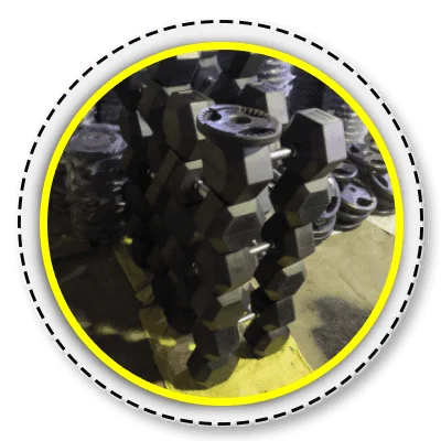 دمبل شش ضلعی